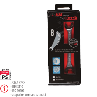 Seturi chei fixe auto, SUPER, în DISPLAYBOX