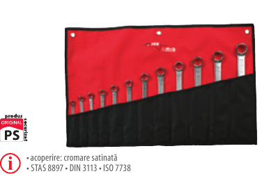 Seturi chei combinate, SUPER, în husă textil