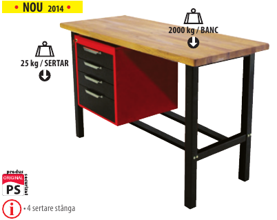 Banc fix pentru scule TSG7 F-4SS-1500