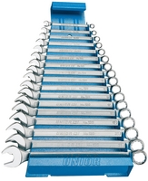 Set de chei combinate lungi cu suport metalic - 120/1MS