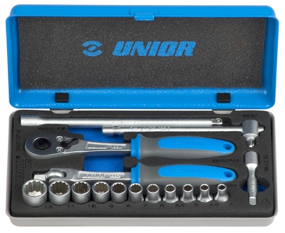 Set capete chei tubulare si accesorii 1/4" - 188BI12P16