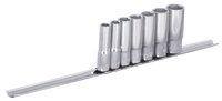 Set de capete chei tubulare varianta lunga, 3/8"  - 238H6LP7