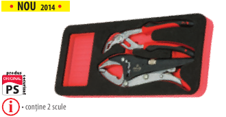 Modul OSC cu cleşte reglabil şi cleşte menghină
