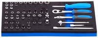 Set de capete chei tubulare si accesorii 1/4" - 964/5S12SOS