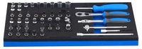 Set de capete chei tubulare si accesorii 1/4"  - 964/5SOS