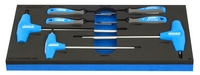 Set de surubelnite cu profil TX  in suport SOS - 964/9ESOS