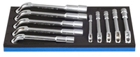 Set de capete cu chei inelare dublu cotite  - 964/18ASOS