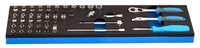 Set de capete chei tubulare si accesorii 1/2"  - 964ECO5