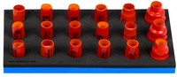 Set de capete chei tubulare izolate la 1000 V - 964VDE5