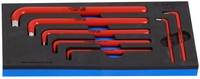 Set de chei locas hexagonal izolate la 1000 V - 964VDE7
