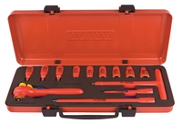 Trusa capete chei tubulare 3/8" izolate la 1000 V - 239VDEDP6P13