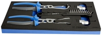 Set de scule auto în suport SOS - 2301SOS3