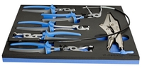 Set de scule auto în suport SOS - 2301SOS4