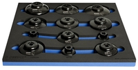 Set de scule auto în suport SOS - 2301SOS6