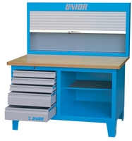 Banc de lucru cu panou si jaluzea orizontala - 946ACR