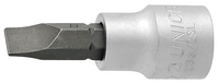 Capete chei tubule cu profil de surubelnita 3/8" - 236/2SL