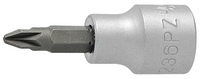 Capete chei tubule cu profil PZ exterior 3/8" - 236/2PZ