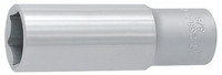Capete chei tubulare 3/8", varianta lunga - 238/1L6p