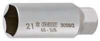 Cheie pentru bujii 3/8" cu perete subtire - 3058/2