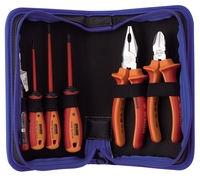 Set de scule VDE BI in husa tip mapa. - 906VDEBI