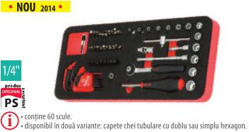 Modul OSC cu 60 capete tubulare-accesorii 1/4”