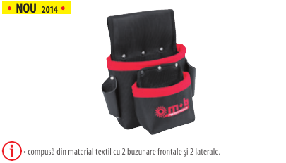 Port textil scule simplu cu buzunare