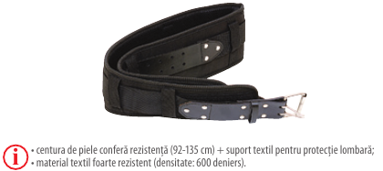 Centură piele-textil EXPERT