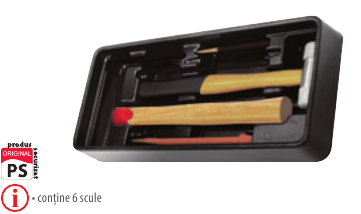 Modul PVC 6 cu ciocan coadă lemn şi accesorii
