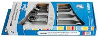 Set de chei combinate din otel forjat cu clichet - 160/2CS