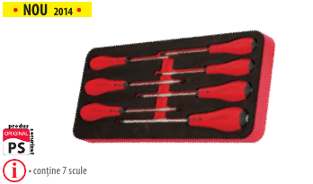 Modul OSC cu 7 şurubelniţe Torx mâner bimaterial