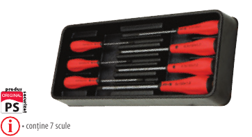 Modul PVC cu 7 şurubelniţe Torx mâner bimaterial