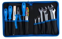 Set scule 14 piese in husa de piele artificiala - 902/2
