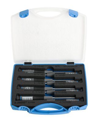 Set de surubelnite pentru electronisti cu profil TX - 621PB8E