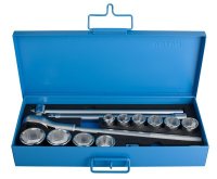 Set de capete chei tubulare 3/4" in cutie metalica - 197MB7
