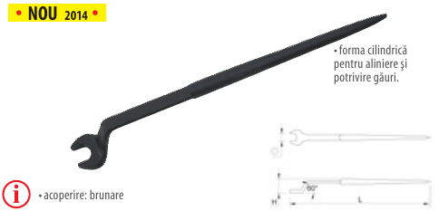 Chei fixe simple cotite, pentru construcţii