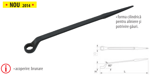 Chei inelare simple cotite, pentru construcţii
