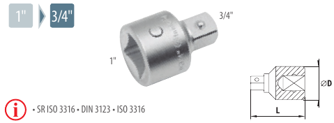 Reducţie 1” - 3/4”
