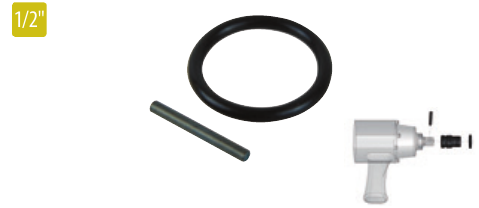 Set elemente de fixare pentru capete şi accesorii de impact 1/2”