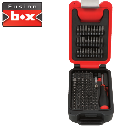 Trusă Fusion Box Small 105 bituri/accesorii