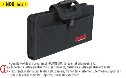 Geantă textil pentru scule FUSION BOX-TEXTIL