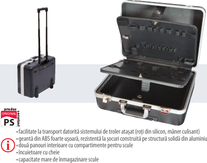 Geantă pentru scule ABS-TROLLEY