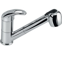 Baterie stativă bucătărie cu duș extractibil