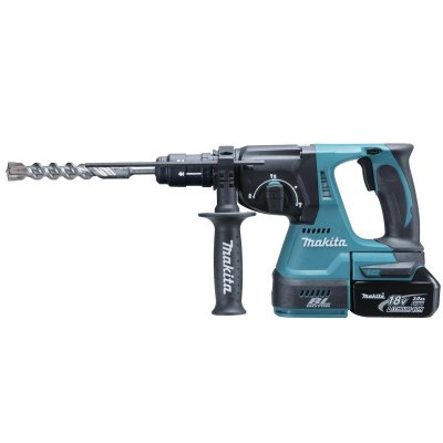 Ciocan rotopercutor cu acumulator Makita DHR243RFE