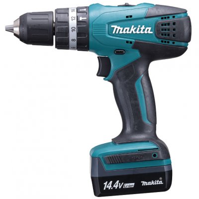Masina de gaurit cu percutie cu acumulator Makita HP347DWE