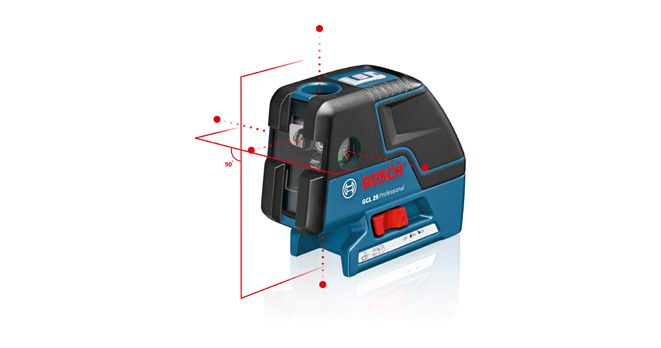 Nivelă laser cu puncte  GCL 25 Professional